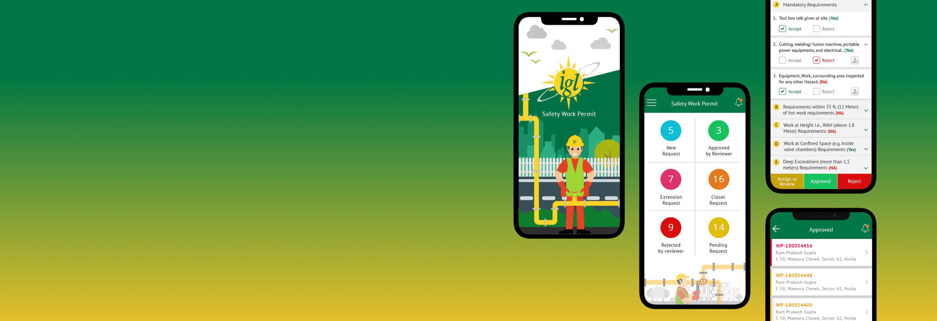 IGL Safety Work Permit – Digitizing Field Compliance Approvals