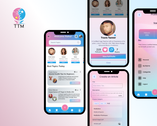 Lyfe by TTM mobile app for practitioner profiles and appointment booking