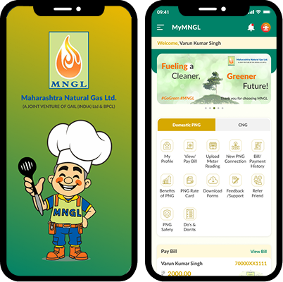 MyMNGL mobile app for PNG and CNG customers with self-billing meter reading, bill payment and CNG station locator