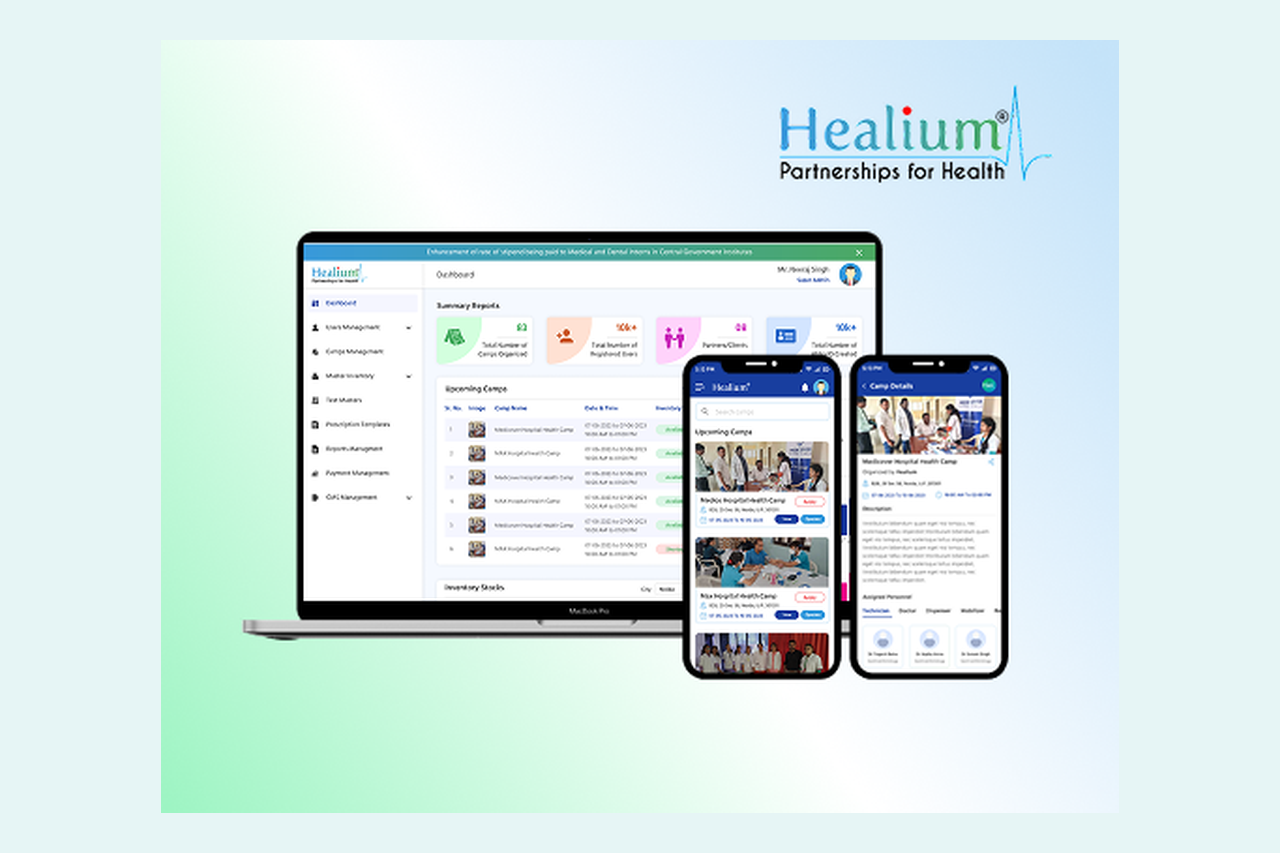 Healium camp management platform