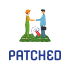 patched