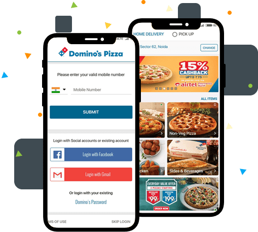 dominos app deals